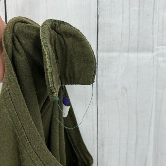 Resource XL American VINTAGE 90s Womens Green Badger Floral Friends Tee Shirt - Picture 6 of 11